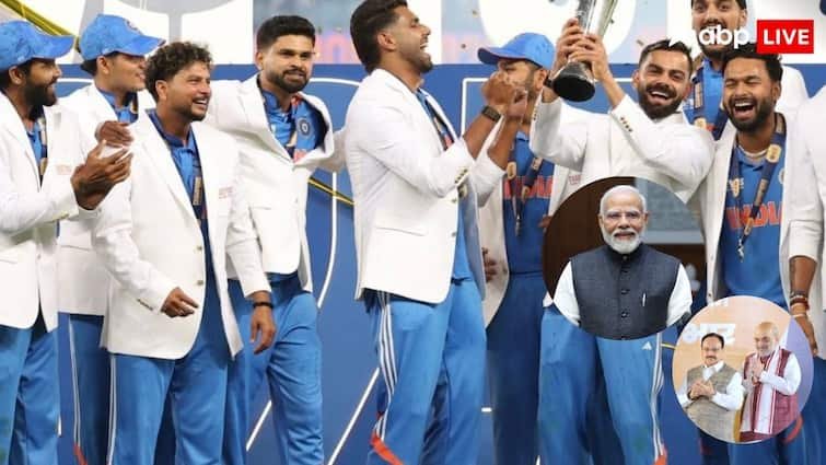 IND vs NZ Final India Wins ICC Champions Trophy 2025 PM Modi Amit Shah Rajnath Singh and these other leaders congratulated Team India | भारत ने न्यूजीलैंड को हराकर जीती चैंपियंस ट्रॉफी