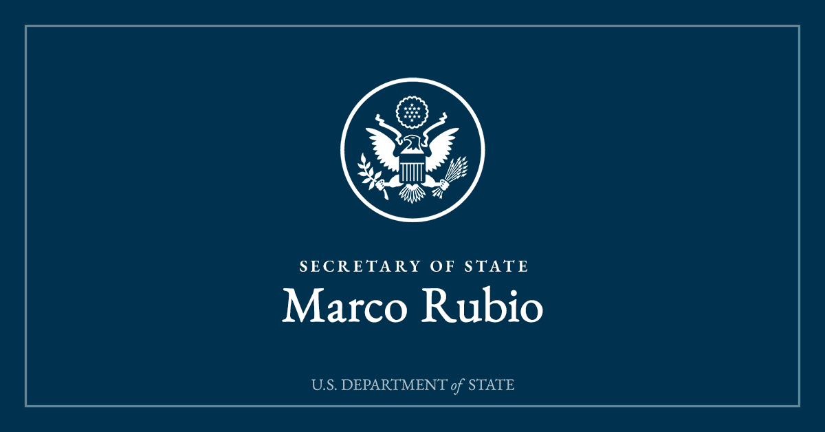 Secretary of State Marco Rubio’s Remarks to the Press