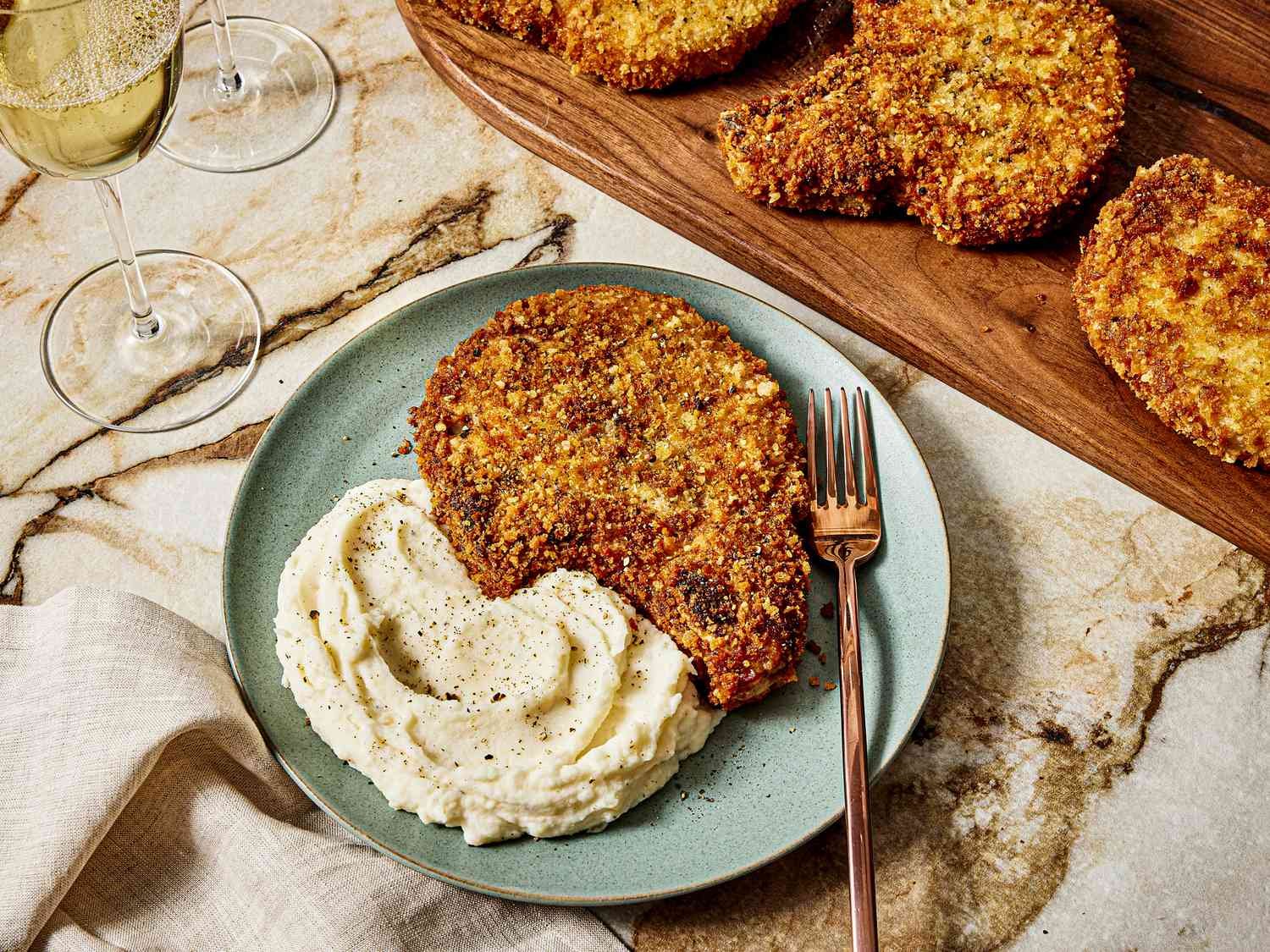 Totally Classic, Totally Perfect Breaded Fried Pork Chops