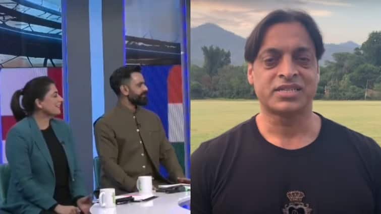 shoaib akhtar response mohammad hafeez goes viral claim about 1990s players live tv show after pakistan champions trophy exit