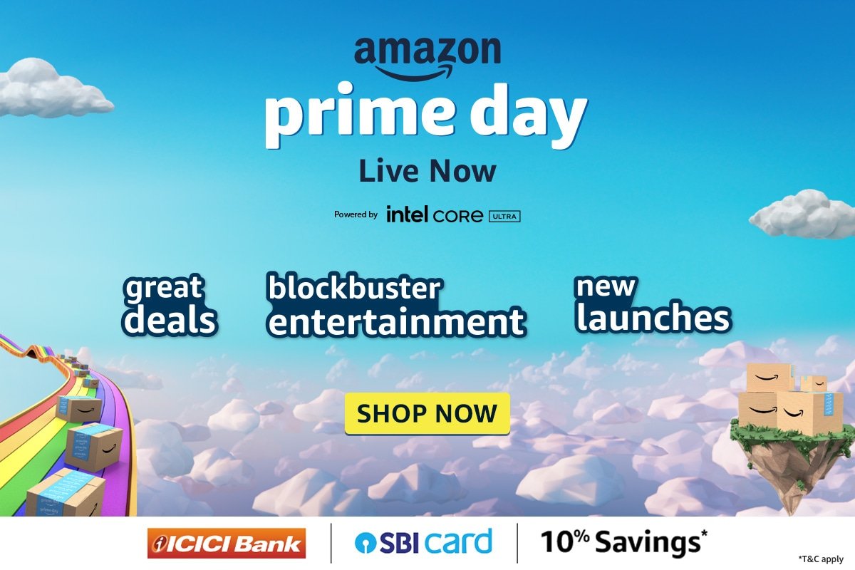 Amazon Prime Day 2024 sale LIVE discount and offers on mobile laptop smart tv earbuds