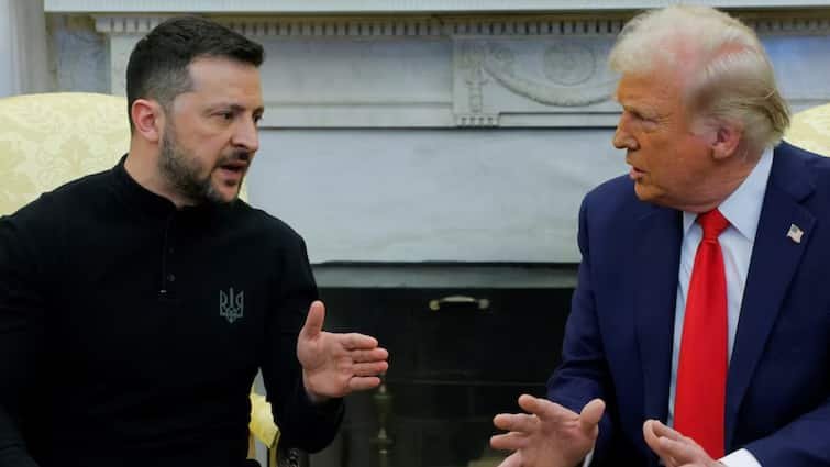 Trump Zelensky Clash US probe of fraud in Ukraine aide considering ending all ongoing military aid