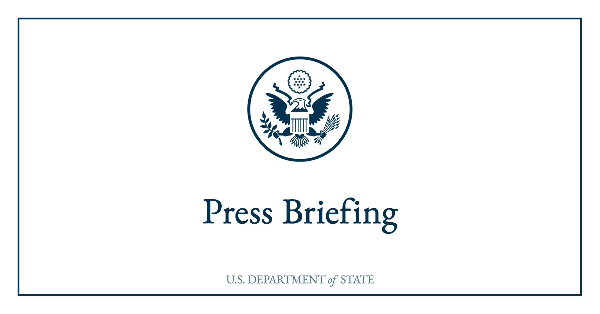 Department Press Briefing – March 21, 2025