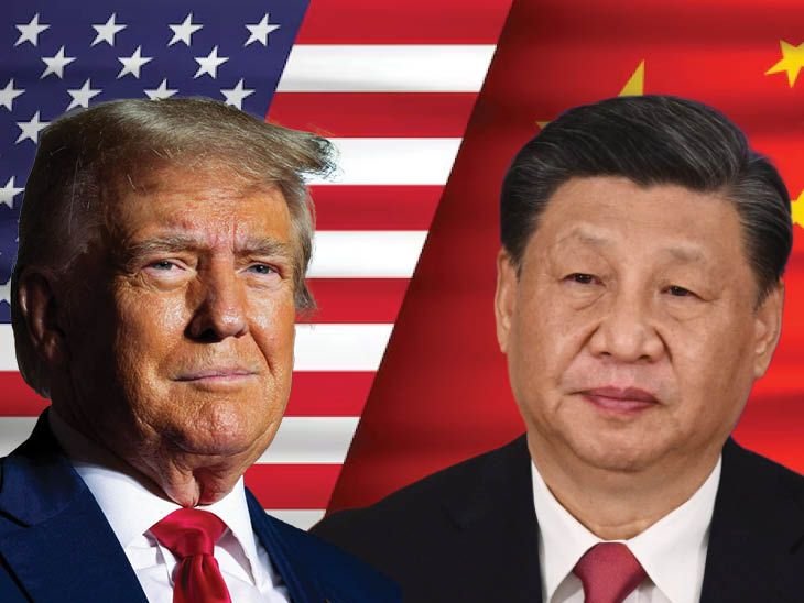 US China Trade War; Donald Trump Vs Foreign Ministry Lin Jian | ट्रम्प के टैरिफ लगाने पर चीन की धमकी: कहा- अमेरिका जंग चाहता है तो यही सही, हम आखिर तक लड़ने को तैयार