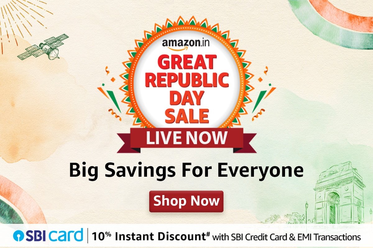 Amazon Great Republic Day Sale 2024 LIVE Updates discounts offers on mobile tv laptop