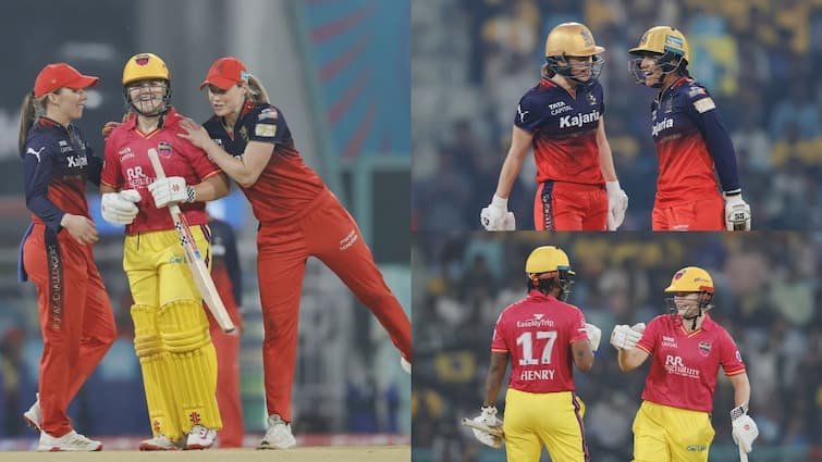 up vs rcb highlights wpl 2025 rcb crashes out playoffs up warriorz defeated royal challengers bengaluru by 12 runs