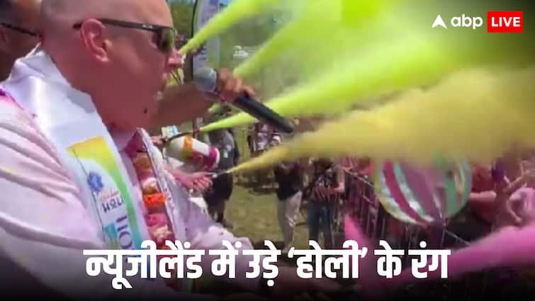 holi 2025 celebration in new zealand pm christopher luxon celebrated holi in iskcon temple