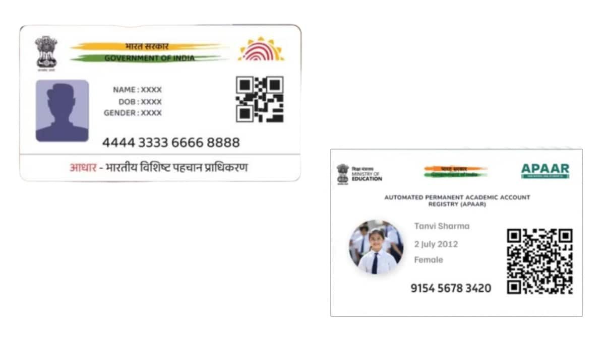 APAAR card vs Aadhaar card Key Differences Between National Identification and Academic Tracking Complete Guide