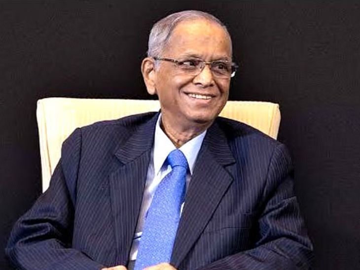 Narayan Murthy said- treat employees like humans | नारायण मूर्ति बोले- कर्मचारियों के साथ इंसानी बरताव करें: कंपनियों से कहा- मैक्सिमम और मिनिमम सैलरी के बीच के अंतर को कम करें