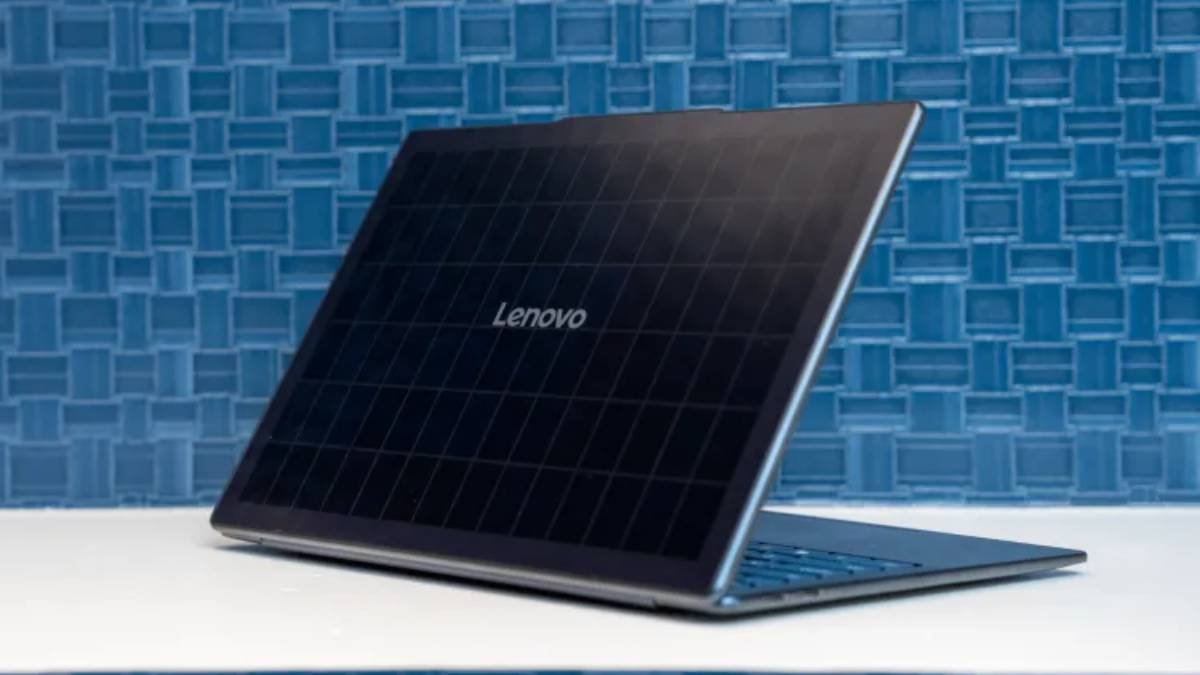 Lenovo ने MWC 2025 में पेश किया दुनिया का पहला Solar Laptop, बिना बिजली के भी होगा चार्ज