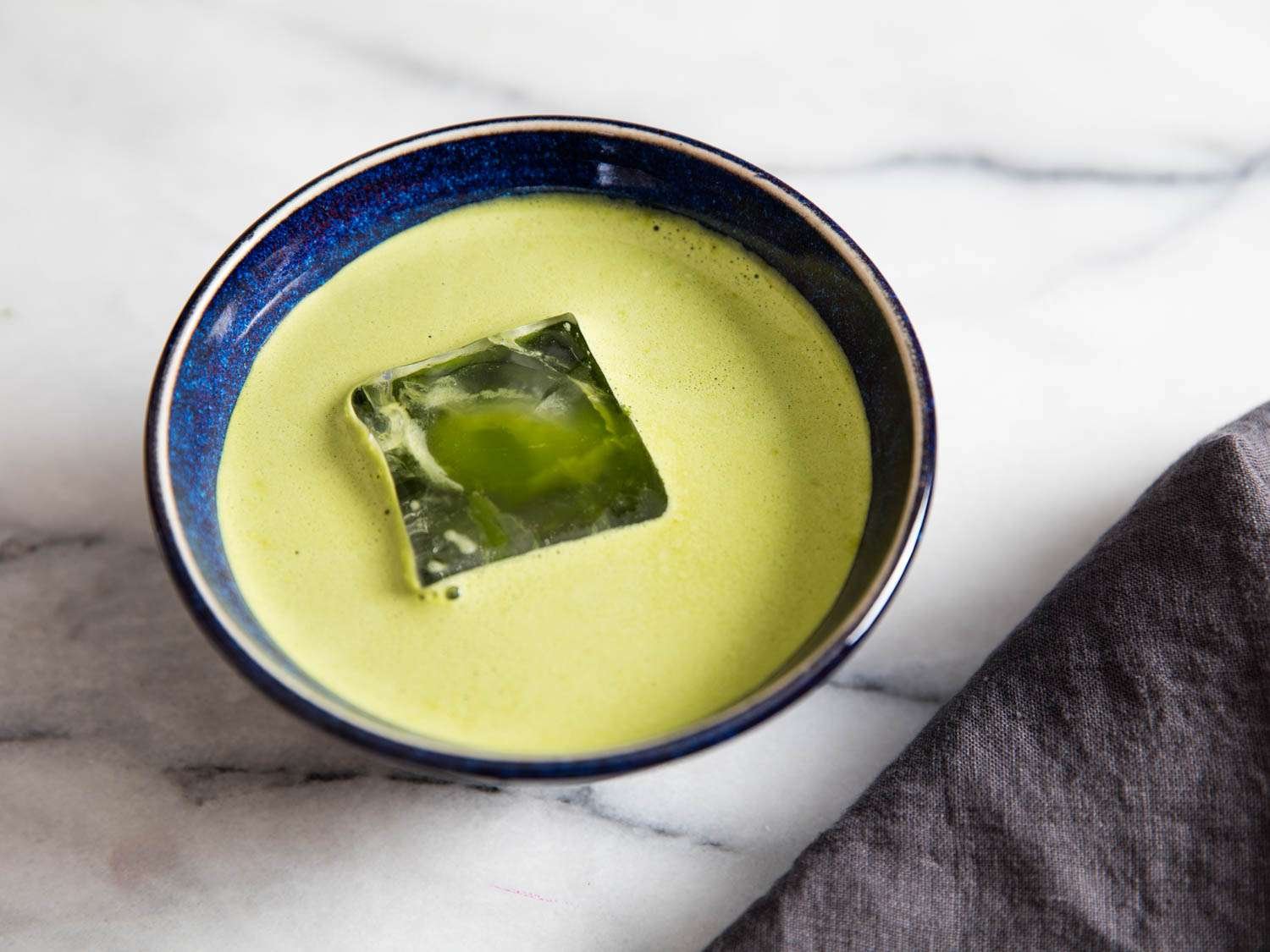 Say Hello to Spring With This Frothy Iced Matcha