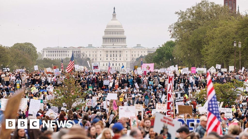 Anti-Trump protests gather in cities across the US