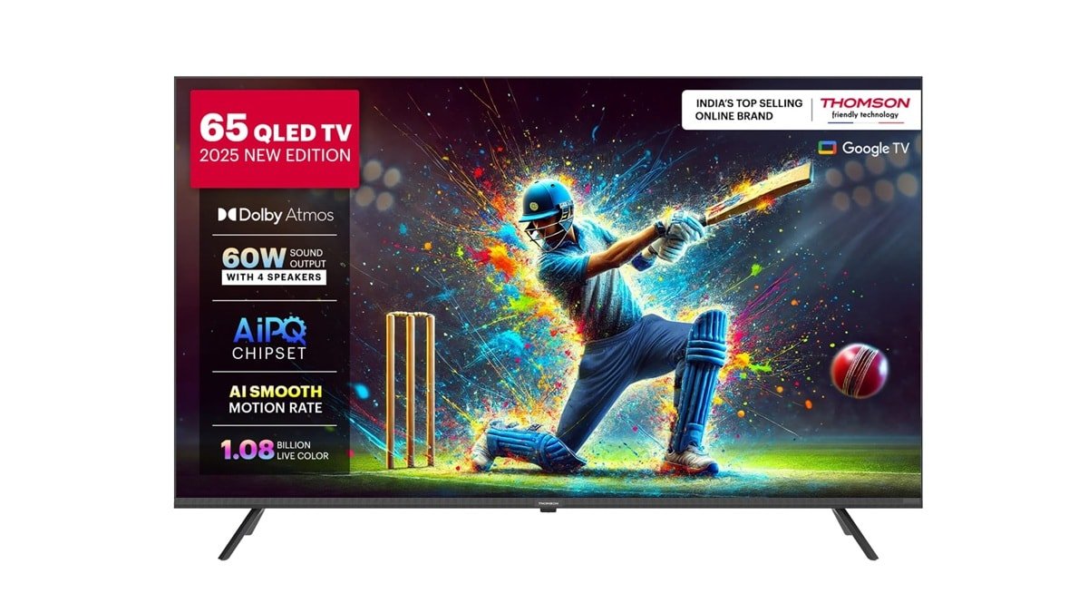 Thomson Phoenix Series QLED TV Launched in 50 55 65 inch Display price specifications