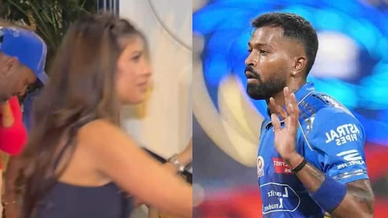 ipl 2025 hardik pandya rumored girlfriend jasmin walia traveled in team bus after mi vs kkr match