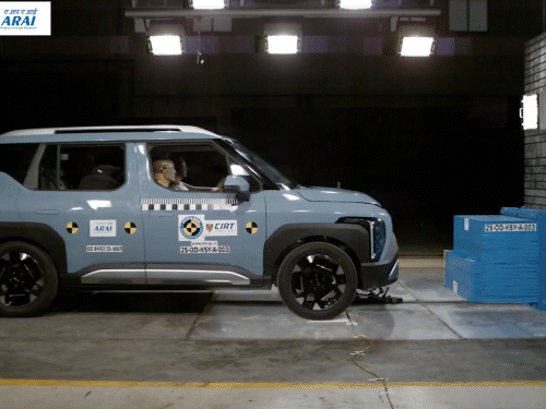 Ciros is Kias safest premium SUV in India | सिरोस भारत में किआ की सबसे सेफ प्रीमियम SUV: भारत-NCAP क्रैश टेस्ट में 5 स्टार सेफ्टी रेटिंग मिली, बच्चों की सुरक्षा के लिए 42.42 अंक मिले