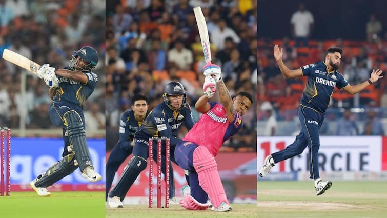 gt vs rr match highlights gujarat titans beats rajasthan royals by 58 runs sai sudarshan shimron hetmyer sanju samson ipl 2025
