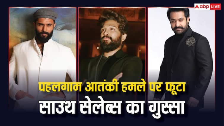 Pahalgam Terror Attack Allu Arjn Jr NTR To Vijay Deverakonda And many South Celebs Reacted on X