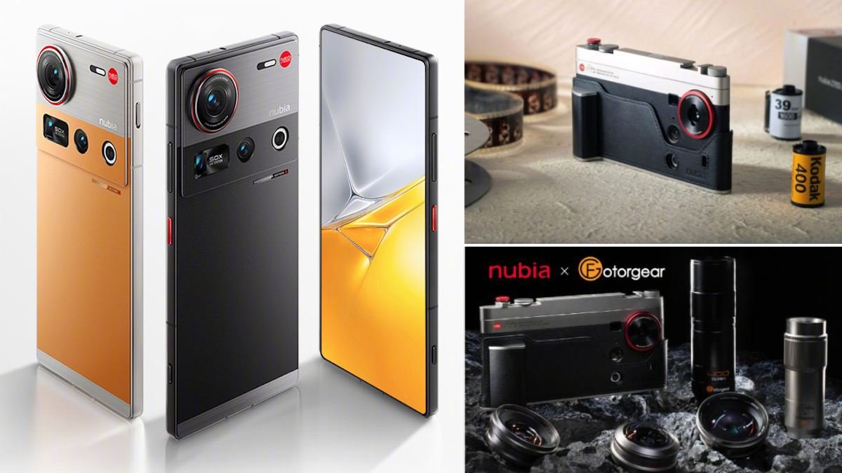 Nubia Z70S Ultra Photographer Edition Price 4599 CNY Launched OmniVision Lenses T Mount Kit Specifications Details