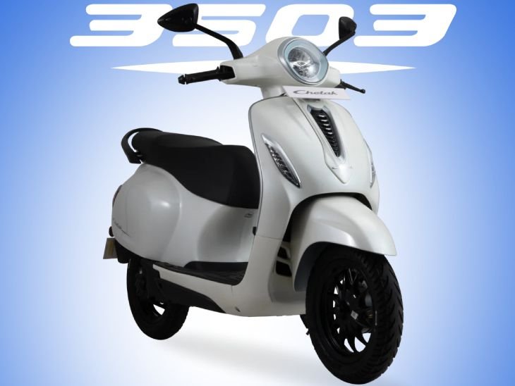 Bajaj Chetak 3503 launched at Rs 1.10 lakh | बजाज चेतक का सस्ता वैरिएंट 3503 लॉन्च, 35 लीटर स्टोरेज: अपडेटेड इलेक्ट्रिक स्कूटर फुल चार्ज पर 153km चलेगा, कीमत 1.10 लाख