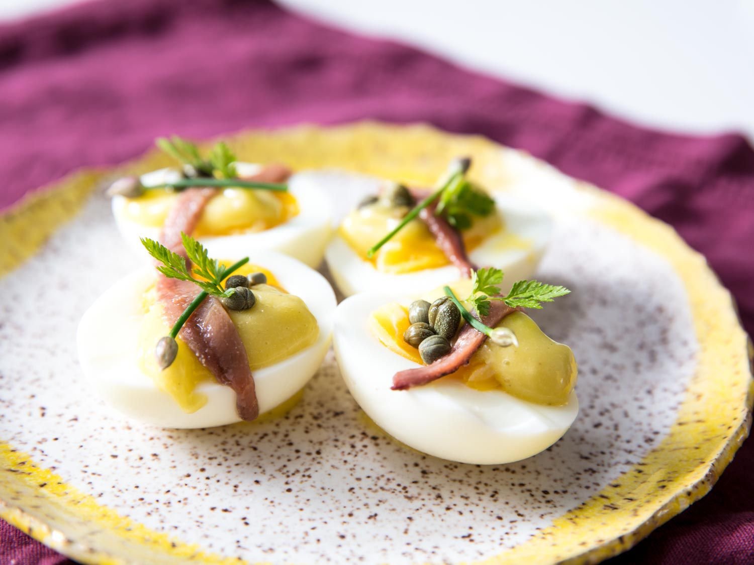 No Bowl, No Piping Bag—This Deconstructed Deviled Egg Recipe Is the Way to Go When You’re Short on Time