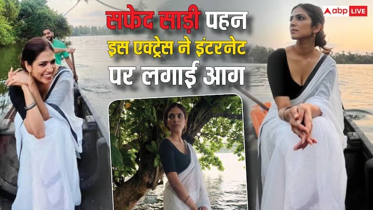सफेद साड़ी में सादगी भरा अंदाज, केरल की खूबसूरती के बीच मालविका मोहनन की तस्वीरों ने इंटरनेट पर लगाई आग