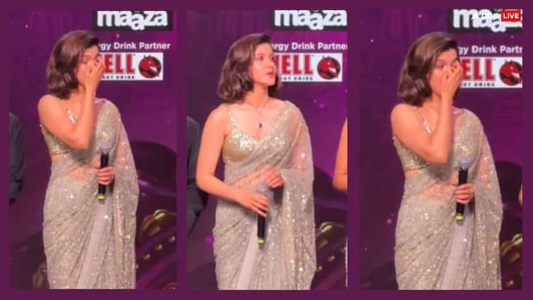 shanaya kapoor gets emotional after watching Aankhon ki Gustaakhiyan teaser vikrant massey