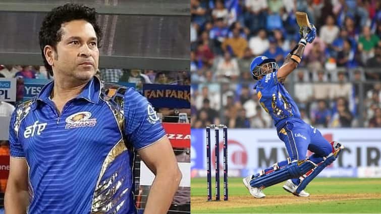 suryakumar yadav becomes first ever mi player to score 600 plus runs twice in ipl breaks sachin tendulkar 15 years old record ipl 2025