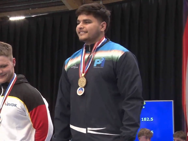 Haryana Hisar Lakshya Kundu Wins Gold World Bench Press News Update | हिसार के लक्ष्य ने विश्व बेंच प्रेस में गोल्ड जीता: 182.5 किलो वजन उठाया, एशियाई और कॉमनवेल्थ गेम का रिकॉर्ड तोड़ा – Uklanamandi News