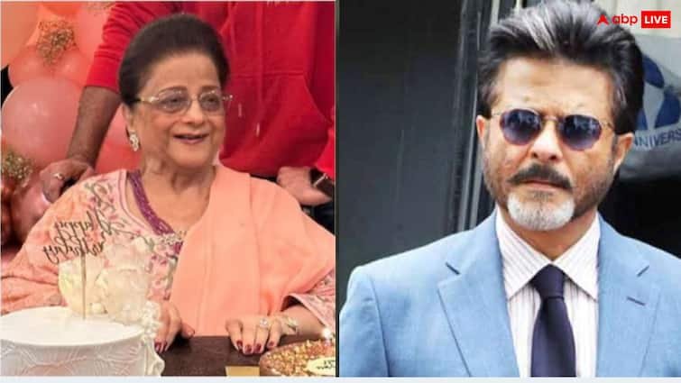anil kapoor mother nirmal kapoor dies at 90 live updates Boney Kapoor Shikhar Pahariya Janhvi Kapoor Shanaya Kapoor arrives