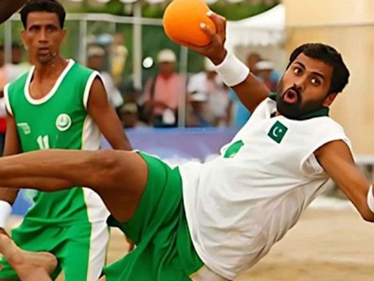 10th Asian Men’s Beach Handball Championship 2025 Indian men’s team came out wearing black bands against Pakistan; Indian team lost 0-2 | एशियाई बीच हैंडबॉल चैंपियनशिप: भारतीय मेन्स टीम पाकिस्तान के खिलाफ काली पट्‌टी बांधकर उतरी;0-2 से हारी भारतीय टीम
