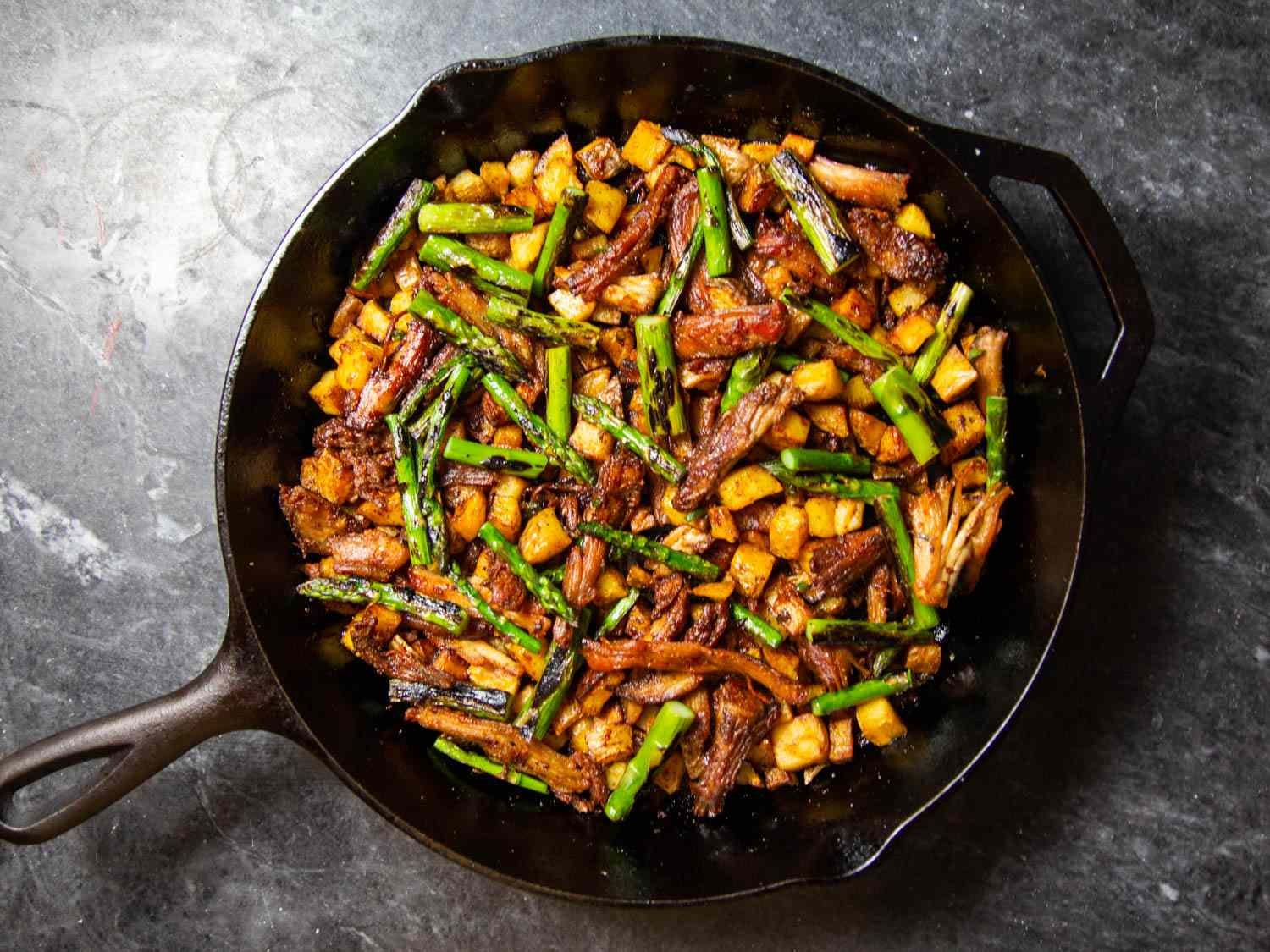 The Best Way to Use Up Leftover Pork Is This Easy One-Pan Meal
