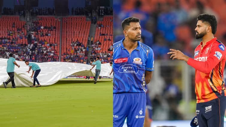 Who will go into final if five over match will not happen know the rule here ipl 2025 pbks vs mi qualifier 2