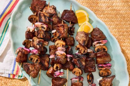 Grilled Steak Kebabs That Taste Like a Night Out