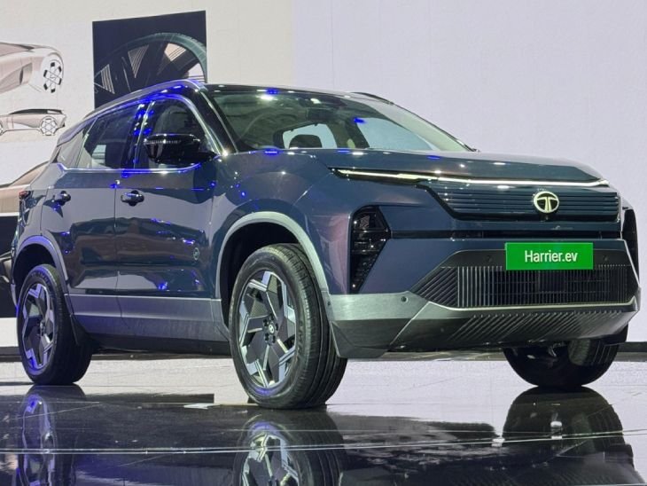 Tata Harrier EV will be launched on June 3 | टाटा हैरियर ईवी 3 जून को लॉन्च होगी: फुल चार्ज में 500km से ज्यादा की रेंज, ऑल-व्हील-ड्राइव ऑप्शन के साथ ADAS सेफ्टी फीचर्स मिलेंगे